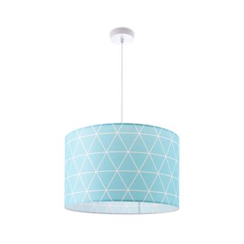 Lámpara colgante Loro azul claro