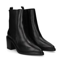 alpe botines con tacon mujer - negro talla 37