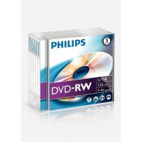 dvd virgen philips dn4s4j05f00 47 gb 120 min dvd-rw alta velocidad