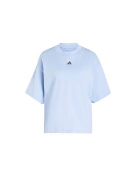 Camiseta adidas W 3 Bandas s Gfx 2 Azul