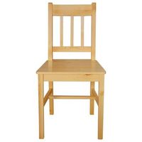 sillas de comedor 4 unidades madera de pino