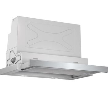BOSCH Serie 4 DFS067A50B Telescopic Cooker Hood - Silver, Silver