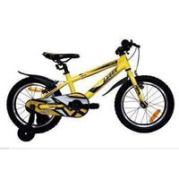 bicicleta montana ninos 16 umit aluminio 160  amarilla