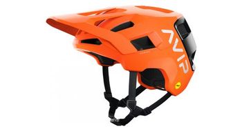 Casco poc kortal race mips all mountain naranja avip   negro 2021