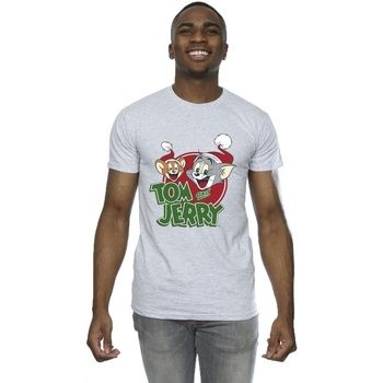 Dessins Animés Camiseta Christmas Hat Logo para hombre
