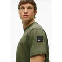 karl lagerfeld tops y camisetas a3m17003 klj reg rubber patch tee para hombre