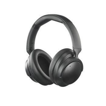 Auriculares Hama Spirit Silent inalámbricos Bluetooth con Cancelación Activa de Ruido, micrófono y USB-C, negros