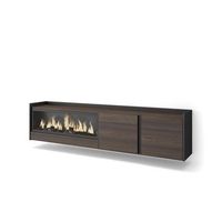 mueble tv salares-01 suspendido con chimenea electrica
