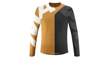 Camiseta de manga larga mavic deemax enduro negra beige