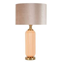 lampara de mesa de cristal perla o 355x64 cm