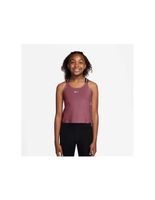 camiseta de fitness nike pro dri-fit nina rojo