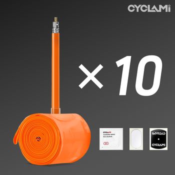 Tubo interno para bicicleta de carretera, tubo de TPU ultraligero de 10 piezas, 700c, 18, 23, 25, 28, 30, 32, 45mm, 65mm, 85mm, válvula francesa, mayorista de ciclismo