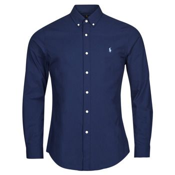 Polo Ralph Lauren Camisa manga larga CAMISA AJUSTADA SLIM FIT EN POPELÍN LISO para hombre