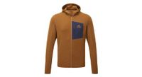 mountain equipment lumiko capucha polar marron hombre