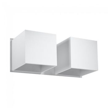 Aplique de pared quad (2 luces)