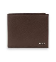 boss para hombre 50568401 cartera northon marron osfa casual clasico piel