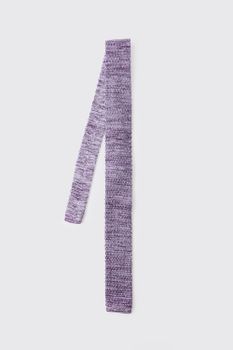 Corbata De Punto Texturizada, Purple