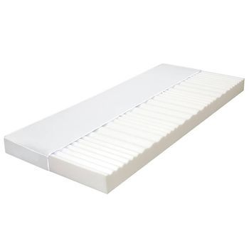 Colchón 7 Zonas Espuma De Pu 10 Cm H2 H3 90x200 Cm Vidaxl