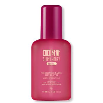 Coco & Eve Tan Boosting Anti-aging Body Oil SPF50