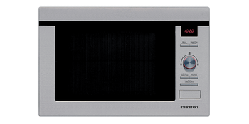 HORNO MICROONDAS INTEGRABLE INFINITON IMW-1625 25 LITROS CON GRILL INOX