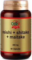 obire reishi  shitake  maitake 300 mg 90 capsulas