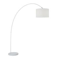 lampara de pie de arco blanco perenz 6304 b