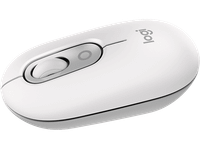 raton inalambrico - logitech pop 4000 ppp easy-switch bluetooth smartwheel botones personalizables tecnologia silent touch pc-mac blanco