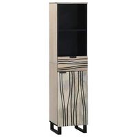 armario de lavabo  mueble de lavabo para bano con estante 38 x 33 x 160 cm