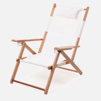 Business & Pleasure Tommy Chair - Teak Natural - Antique White