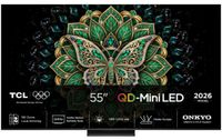 tcl c6k pro 55c6k pro 1397 cm 55 4k ultra hd smart tv wifi negro 1000 cd  m