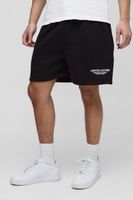 pantalon corto holgado limited edition negro