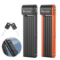 west biking candado portatil plegable de nivel c antirrobo impermeable a prueba de polvo candado de seguridad universal