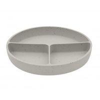 plato dividido con base de succion platinum silicone sand