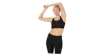 Sujetador de compresion asics road negro mujer