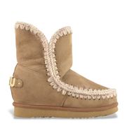 mou para mujer mufw121013a botines de piel inner wedgesh big metal logo marron 40 5 a 8cm ninguno casual