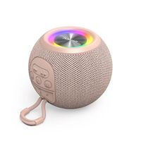 hama  altavoz bluetooth altavoces inalambricos 5w potencia iluminacion led 10h musica usb-c conexion jack 35mm rosa