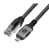 cable de red techly icoc u3c-rj45-075 cat6 75 m usb tipo a a rj-45