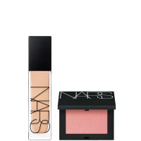 nars natural longwear foundation 30ml and nars blush orgasm 48g bundle various shades - yukon