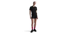 maillot de manga corta nike dri fit swift negro para mujer