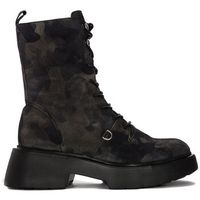 wonders botines c6711junglanegro para mujer