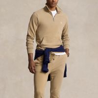 polo ralph lauren loopback cotton-terry sweatshirt - xl