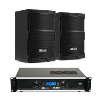 conjunto altavoces power dynamics pdy210 800w rms xlr jack speakon