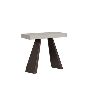 Mesa Consola Extensible 90x40/300 Cm Diamante Cachemira