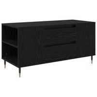 mesa de cafe roble negro 102 x 445 x 50 cm vidaxl