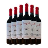 campillo vino tinto cuvee rioja crianza 75 cl 145 vol pack de 6 unidades