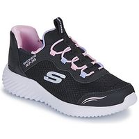 skechers zapatillas slip-ins bounder - simple cute para nina
