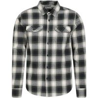 mountain warehouse camisa manga larga trace para hombre