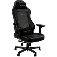 noblechairs hero cuero pu silla gaming negraoro