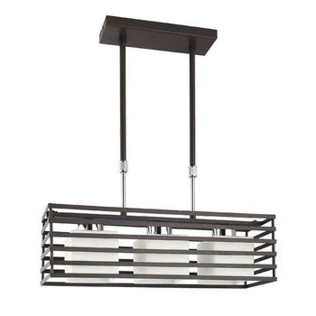Lámpara cell wengué (3 luces)
