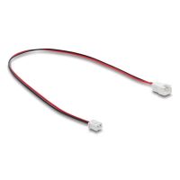 cable extension ventilador delock 90762 2 pines 30 cm pvc colores negro rojo blanco